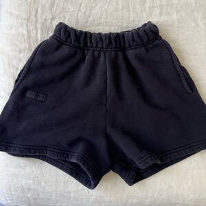 BLACK SET ACTIVE SWEATSHORTS